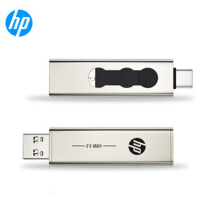 HP 256GB 2 in 1 Type C Flash Drive 64GB 128GB USB3.2 Type A OTG Dual Use USB Flash Drive for Computer Mobile Phone Mini PC