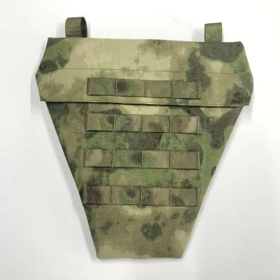 ATFG MC Camo LAP Panel 500D Delustered Nylon Tactical Groin Protection MV Lower Abdomen Platform Pouch Molle LAP Groin Bag