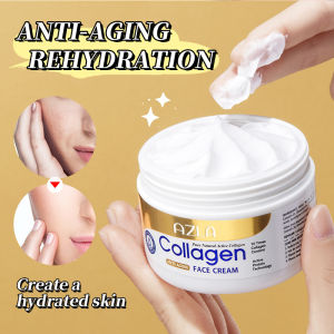 Collagen Face Cream 100g Natural Brightening Cream Whitening Concealer Cream Collagen Face Cream Whitening Anti-Aging Wrinkle Hydrating Moisturizing Nourish Creams Beauty Skin Care