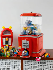 High 21358 Assembly Building Blocks Educational Toys for Girls Birthday Gift Parent Child Interaction Retro Game Egg Toy