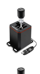 NEW TH8A Racing Control Box SIM Racing Control Box Carbon Fiber Panel for PC Thrustmaster TH8A