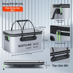 Xô Rửa Xe Gập Được Dung Lượng Lớn