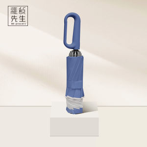 Gậy Chống Gió Tự Động Di Động Dày Chống Thấm Nước Khóa Khung Hợp Kim Polyester Đa Năng Chống Nắng Chống Mưa