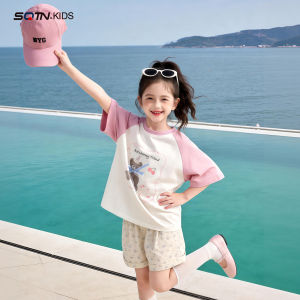 SQTN.KIDS | Loose Fitting Summer T-Shirt Thin Style