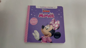 Disney Minnie Bedtime Stories Board Storybook For Kids (Toddler)