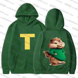 Alvin and The Chipmunks 2026 Fashion Hooded Sweatshirt Women Mens Hoody Alvin Chipmunk Halloween Costume Cotton Kids Pullover