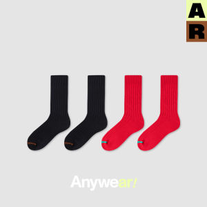 Valentines Day Embroidered Heart Red Mid-Calf Socks Gift Box Luxury Cotton Polyester Blend Warm Couple Socks for Winter