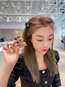 Elegant Mesh Flower Shark Clamp Hair Accessories Korean Style Precise Forehead Clip East Gate Fashion Hair Grips Headwear