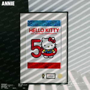 50th Anniversary Hello Kitty Gift Recommended Anni Gallery Cartoon Wall Art Decorative Painting Cute Trendy Art Paper Home Decor