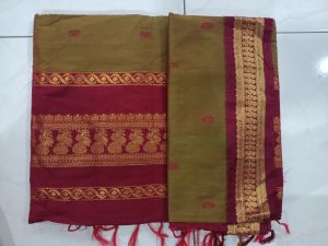 Kalyani cotton silk saree ready stock