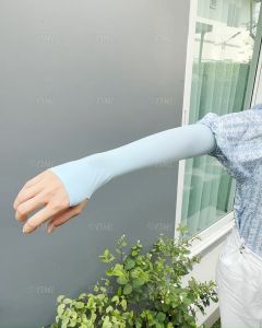 OML PK1 ผ้ารัดแขนกันแดด UV [1คู่] ปลอกแขนกันยูวี ผ้าNYLON นุ่มละมูน