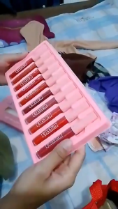 NEW Fun Live 10in1 Lip Tint Set 10pcs/set Waterproof Lipstick Set Matte Lipgloss Tint Set Makeup