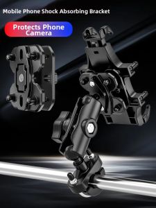 MOTOBUBBLE | Shock Absorption Universal Motorcycle Phone Mount