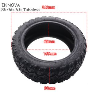 85/65-6.5 Tubeless Tire for Kugoo G-Booster G2 Pro Electric Scooter Front and Rear Wheel Thick Wear-resistant Vacuum Tyre Parts