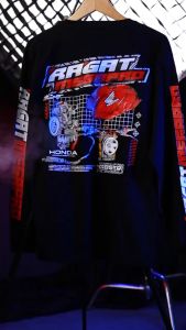 KAOS RAGAT MEGAPRO - GBSTR Tshirt Longsleeve Honda Modification MP CB GL Herex Tiger Otomotif GBA5365
