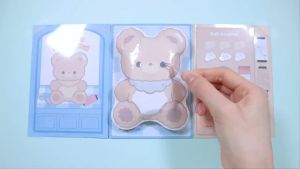 Squishy Giấy - Bệnh viện búp bê giấy nhồi bông - Set Đồ Chơi Giấy Tự Làm - Đồ Chơi cho Bé