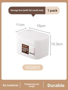 CHAHUA | Transparent Cosmetic Organizer Box for Desk with Multiple Compartments