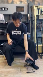 ที่วางเท้าเล่นกีตาร์ GIF-1 / P-1 Foot Stool ปรับระดับได้ พื้นกันลื่น แข็งแรง คุณภาพดี สีดำ จัดส่งทั่วประเทศ / มีเก็บเงินปลายทาง ส่งด่วนค่ะ