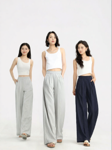 HIPPIE MISS | Height Selection Hippy Girl Style Texture Loose Trousers