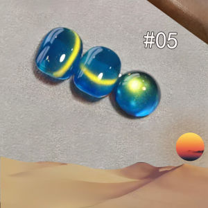 ยาทาเล็บเจลแม่เหล็กสีทองประกายพระอาทิตย์ตก 1 ชิ้น รุ่น PSK สำหรับฤดูใบไม้ร่วง/ฤดูหนาว ยอดนิยม ช่วยให้เล็บขาวขึ้น พรีเมียม