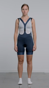 Santini 365 lady Women bib shorts LEGEND DESIGN NERO/BLACK