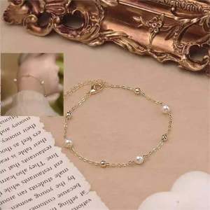 Titanium Steel Non-fading Pearl Full Sky Star Bracelet Womens Style 2025 New Popular Lightweight Luxury Unique Fairy Tale Necklace