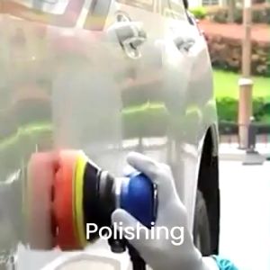 5" Air Sander [ Car Polisher ] Orbital Sander Pneumatic Palm Vacuum Machine Mesin Polish Kereta