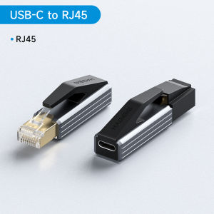 Hagibis USB C to Ethernet Adapter 1000Mbps Gigabit USB C Female to RJ45 Male Network Converter for Laptop Phone Switch SteamDeck