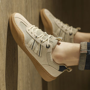 JIANDESAI | Breathable Mesh Vintage Style Athletic Shoes