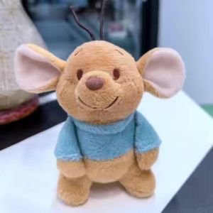 10cm Simulation New Small Mouse Pendant Stuffed Plush Toy Cartoon Figurine Cute Childrens Birthday Gift Fun Doll