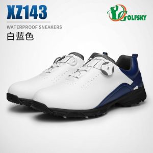 Giày golf Nam PGM XZ291 núm vặn siêu nhẹ thoáng khí chống thấm nước giày golf cho Nam giày thể thao ngoài trời