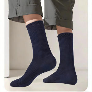 5 Pairs Labor Protection Socks Winter Durable Mens Socks Mens Construction Site Work Socks Sturdy and Durable Sports Socks