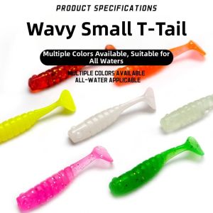 XIANOUKA | T Tail Soft Bait for Micro Fish Lure