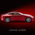 Enchery 1:64 Lexus LC500 Alloy Car Model Simulation Display Piece High Quality Collectible Vehicle Model. 
