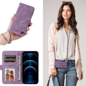 Samsung A52 Flip Cover Phone Case Crossbody Bag Protection Skin Leather Anti-Fall for Samsung A52s 5G SM-A5260 Eco-Friendly