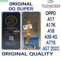 LCD OPPO A57 2022/A17/A17K/A77S  ORIGINAL QUALITY FULLSET. 