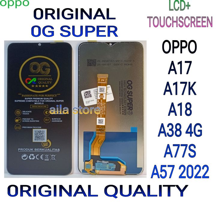 LCD%20OPPO%20A57%202022/A17/A17K/A77S%20%20ORIGINAL%20QUALITY%20FULLSET%20-%20Image%202