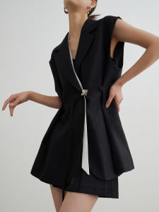 Smart Casual Style Wide Edition Two-Piece Outfit