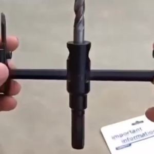 4PCS 30-120/200/300mm Adjustable Circle Hole Saw Wood Cutter Drill Bit Alloy Blades Cordless Aircraft Type Tools for Woodworking