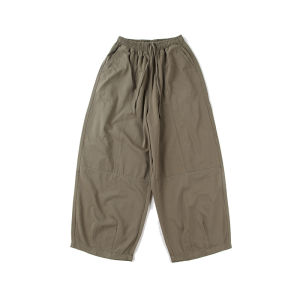 Retro Japanese Style Mens Casual Straight Leg Cotton Work Trousers Loose Fit All Size Wide Leg Pants Versatile Leisure Long Trousers