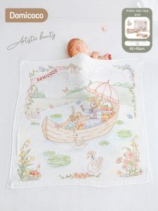 Domicoco | Khăn Bọc Chống Sợ Bằng Bamboo Cotton