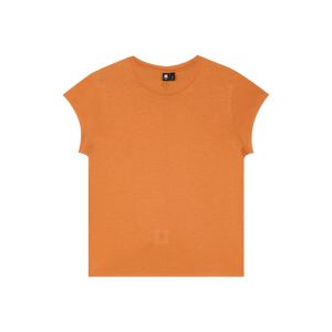 Wool and Tencel Basic Color Premium Short Sleeve T-Shirt