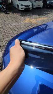 Toyota Camry 2006 - 2011 ACV40/ACV41  Injection Door Visor Air Press Window Chrome Lining Stainless Steel Car Kening Tingkap (4 Pcs)