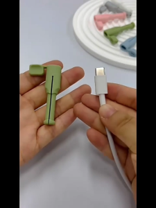 BlueWow Pelindung Kabel Data Anti-Putus Pelindung Kabel Pengisian Daya Winder Cocok untuk Apple Huawei Oppo Xiaomi Vivo Eksklusif Iphone18w & 20w Pengisi Daya Ponsel Gesper Anti Putus Konektor Pelindung Casing