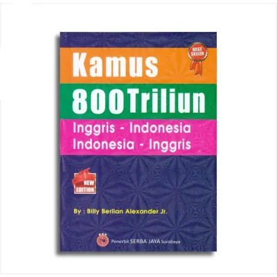Kamus Bahasa Inggris Lengkap 800 Triliun Ukuran Kecil