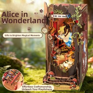 Rolife(rolife) | Alice in Wonderland Theme DIY Bookend Model