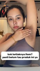 Cream Perawatan Ketiak Brightening Anti-Bau dengan Collagen & Centella Asiatica - BPOM