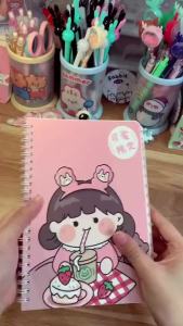 [HCM] Sổ lò xo A5 kẻ ngang 120 trang 70gsm 140x207mm lò xo kép sổ tay ghi chép tiện lợi -Hesede