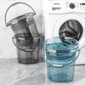 Thickened Transparent Plastic Laundry Bucket