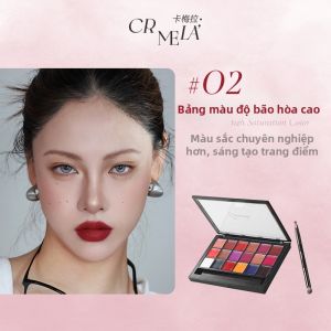 CARMELA | Bảng Son Nude Lì Màu Nhạt